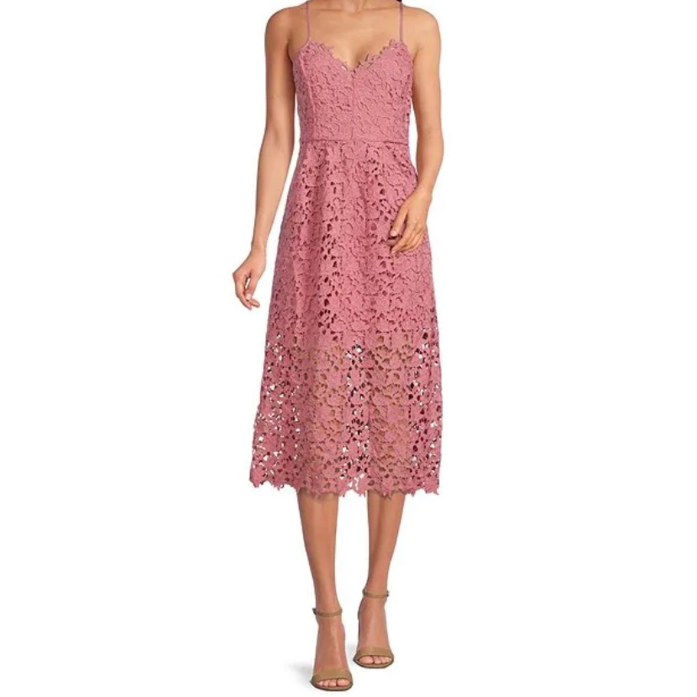 ASTR the Label Blush Lace Dress